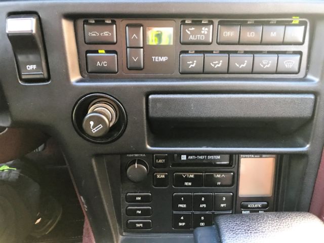 1989 Black Toyota Supra Coupe