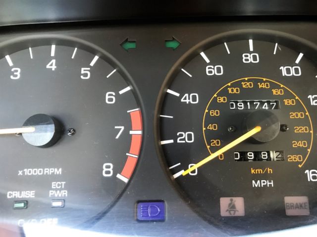 1989 Black Toyota Supra Coupe