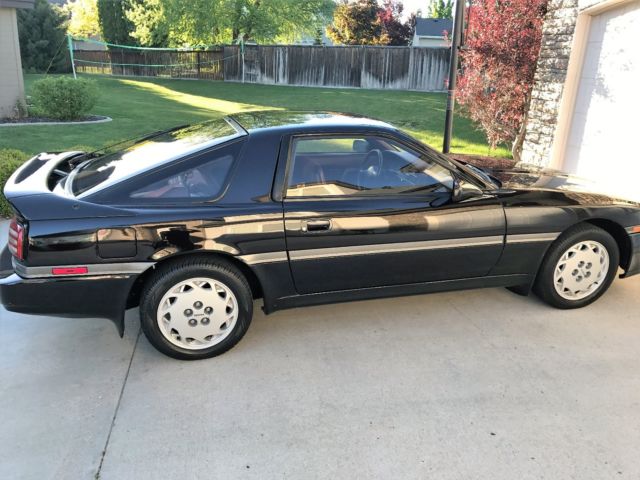 1989 Black Toyota Supra Coupe