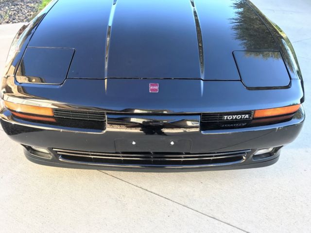 1989 Black Toyota Supra Coupe