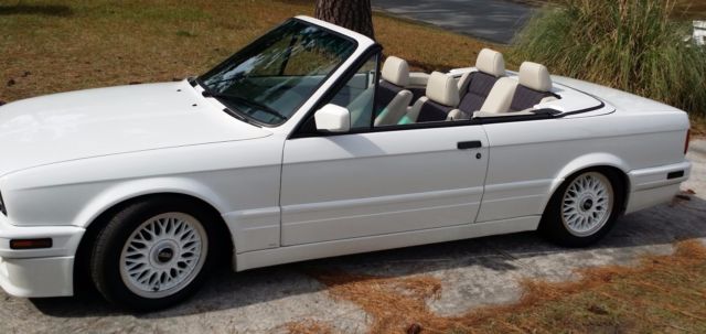 1992 Alpenweiss BMW 3-Series Convertible