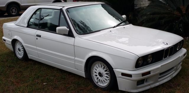 1992 Alpenweiss BMW 3-Series Convertible