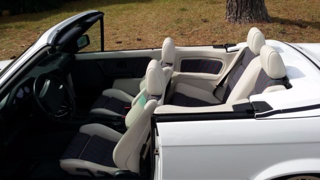 1992 Alpenweiss BMW 3-Series Convertible
