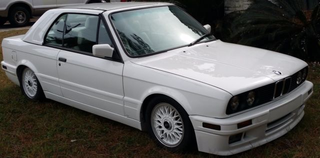 1992 Alpenweiss BMW 3-Series Convertible
