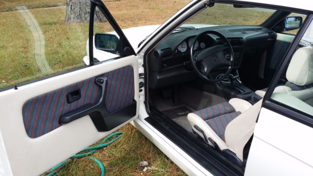 1992 Alpenweiss BMW 3-Series Convertible