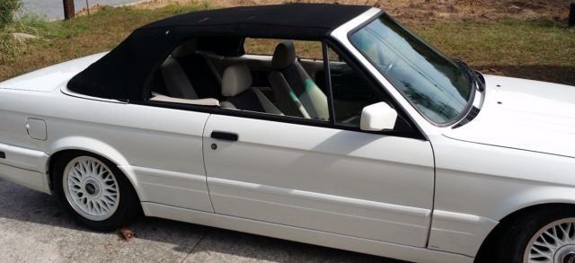 1992 Alpenweiss BMW 3-Series Convertible