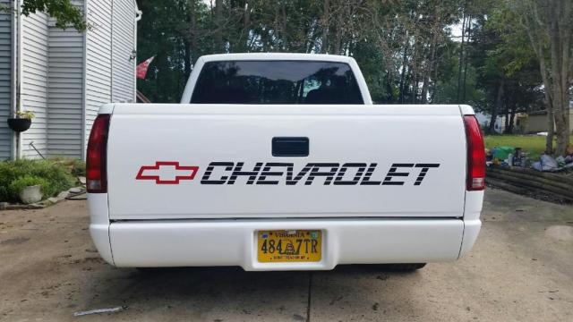 1992 White Chevrolet C/K Pickup 1500 Pick Up
