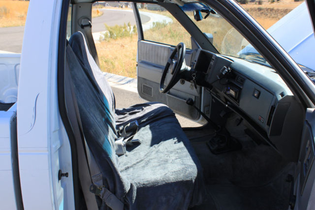 1992 White Chevrolet S-10