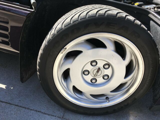 1992 Purple Chevrolet Corvette Convertible