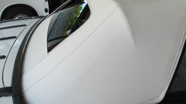 1992 White Ford Mustang Convertible