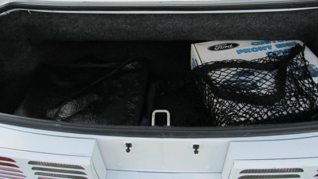 1992 White Ford Mustang Convertible