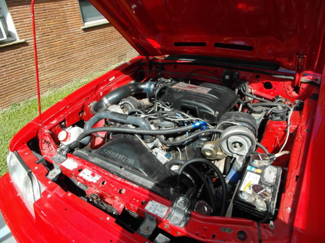 1992 Red Ford Mustang