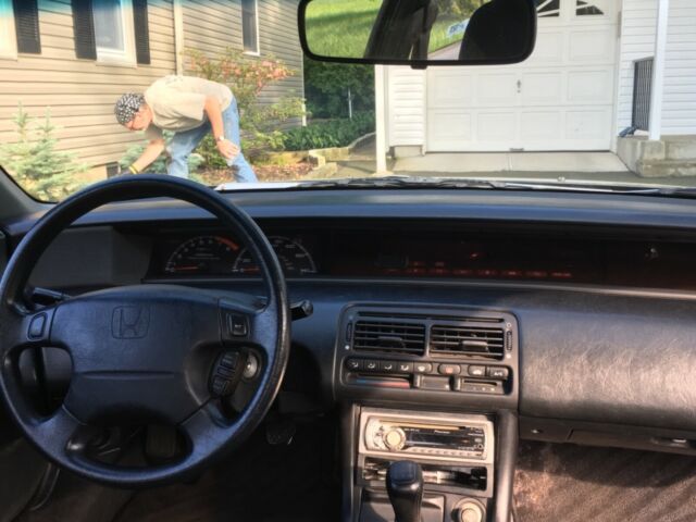 1992 Black Honda Prelude Coupe