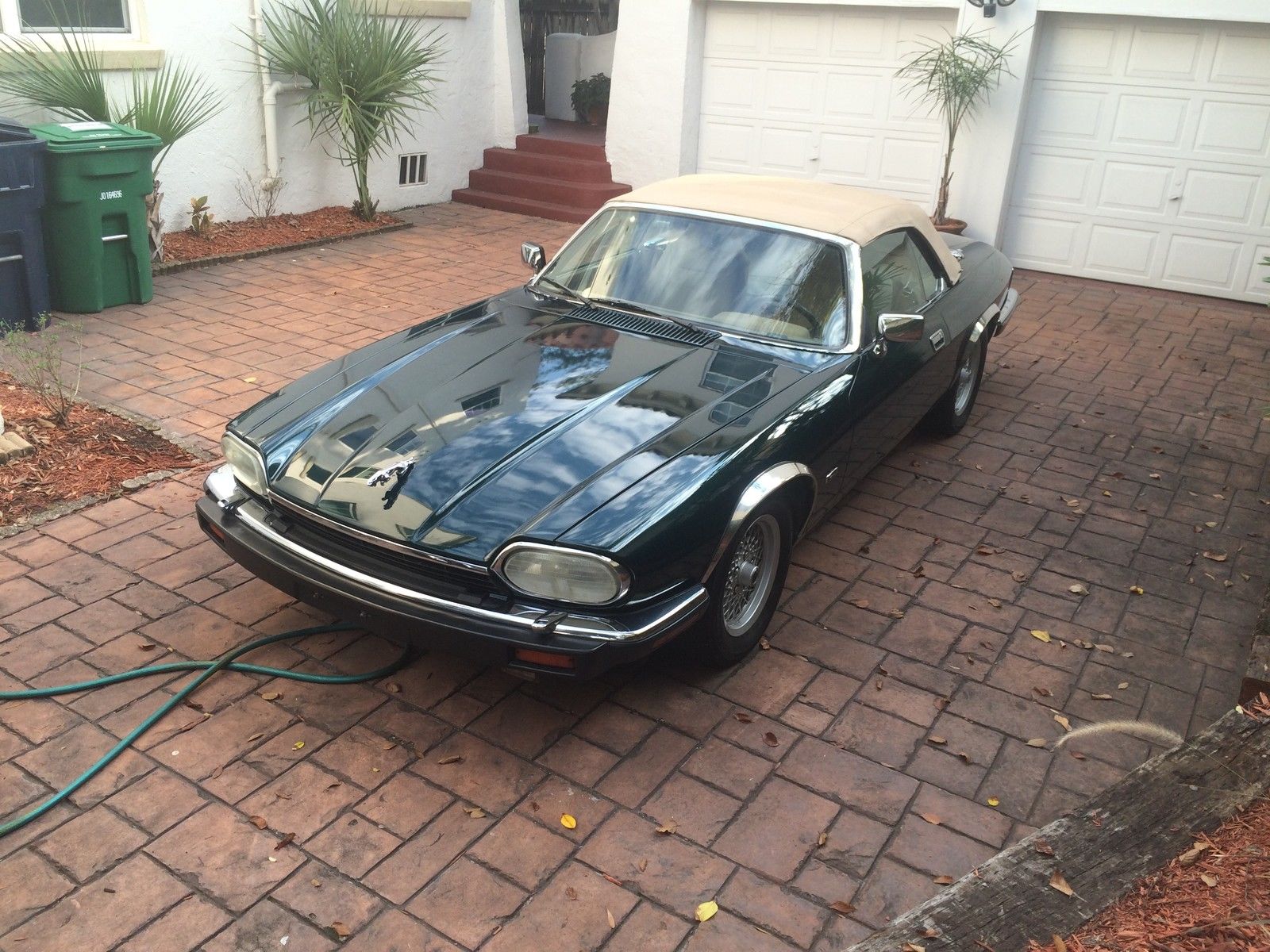 1992 Green Jaguar XJS Convertible