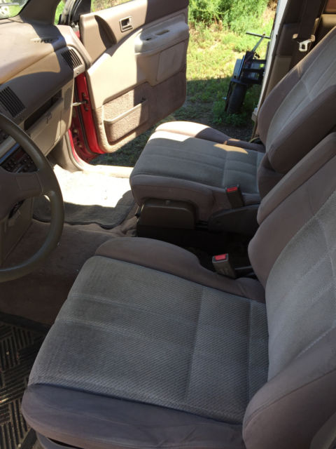 1992 Burgundy Mazda MPV Standard Passenger Van