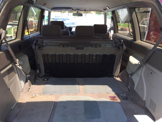 1992 Burgundy Mazda MPV Standard Passenger Van