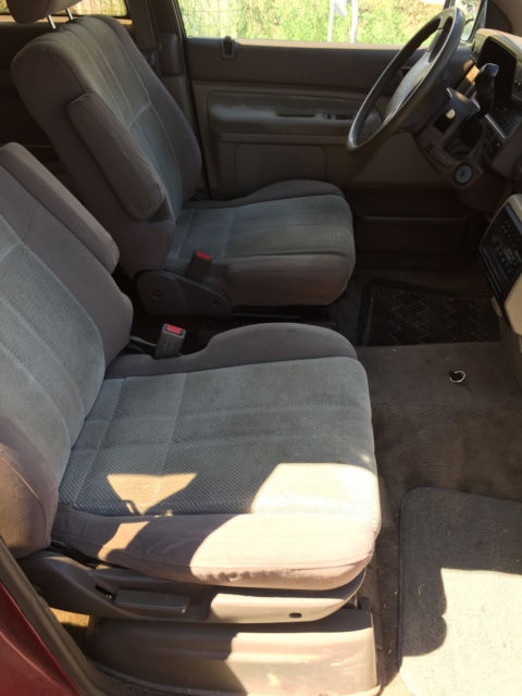 1992 Burgundy Mazda MPV Standard Passenger Van