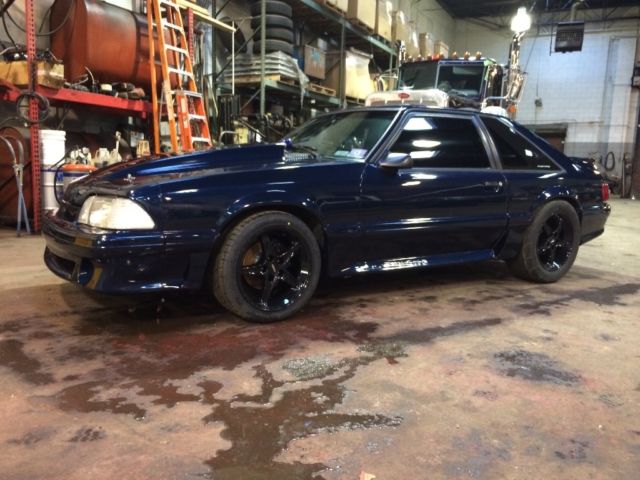 1992 Green Ford Mustang