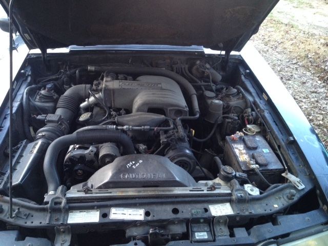 1992 Black Ford Mustang Convertible