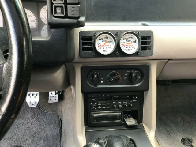 1992 Green Ford Mustang Hatchback