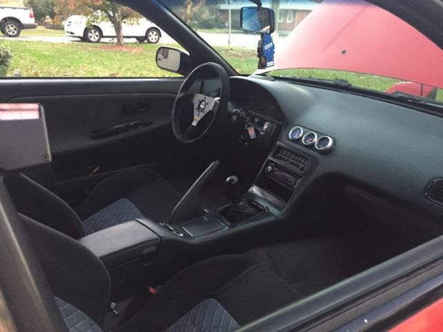 1992 Red Nissan 240SX