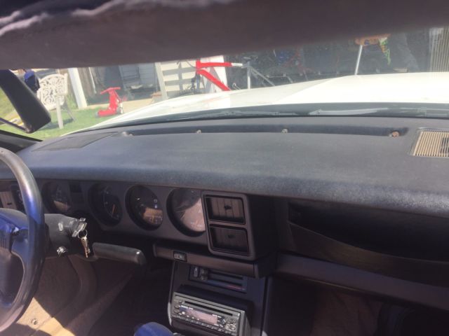 1992 White Pontiac Trans Am Convertible