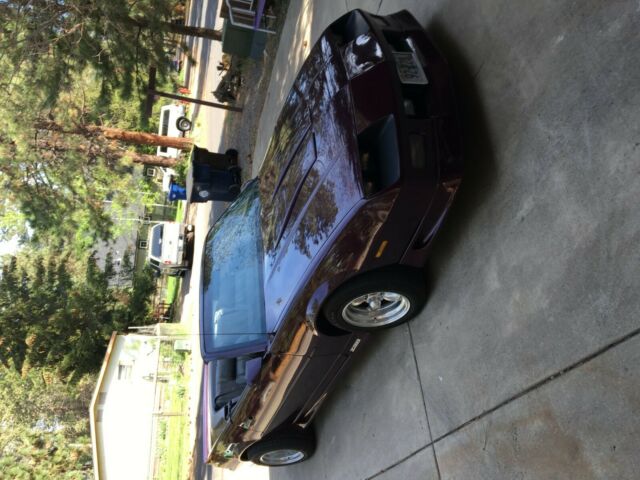1992 Purple Chevrolet Camaro Convertible