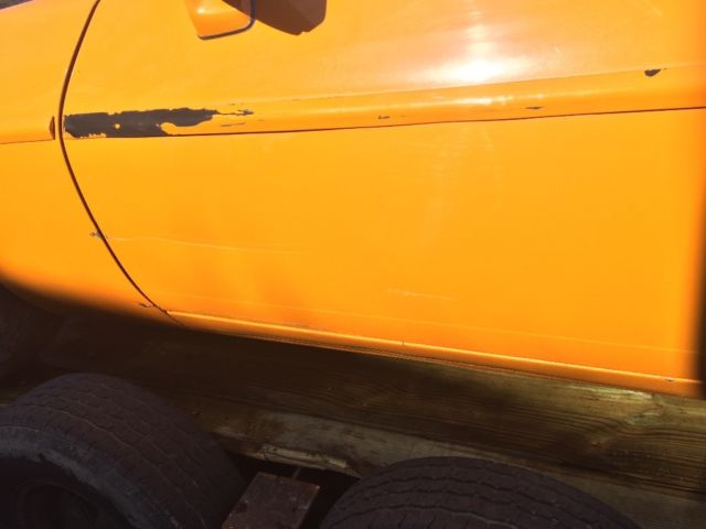 1982 Orange Porsche 928 Coupe