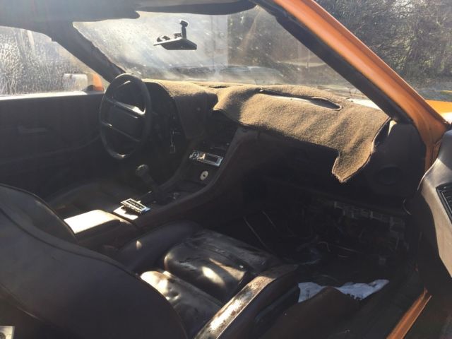 1982 Orange Porsche 928 Coupe