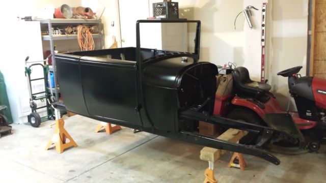 1928 Black Ford Model A RPU