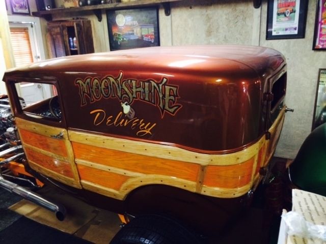 1929 Rootbeer Ford Model A 3 door Delivery