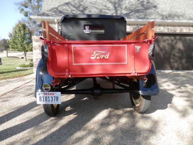 1929 Red Ford Model A Standard Cab Pickup
