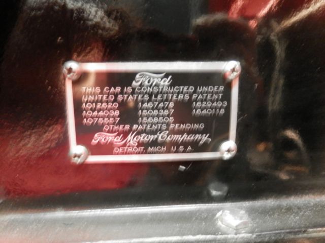 1929 Red Ford Model A Standard Cab Pickup