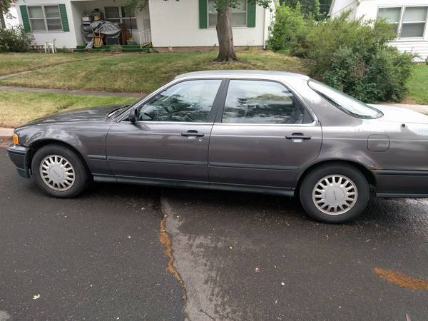 1993 Gray Acura Legend Coupe