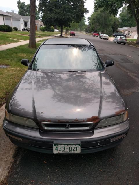 1993 Gray Acura Legend Coupe