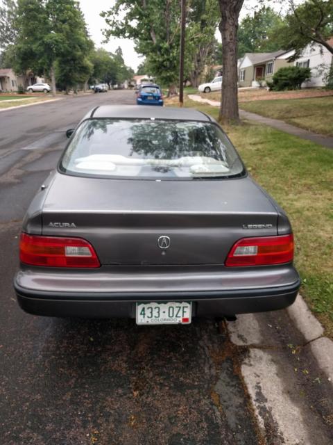 1993 Gray Acura Legend Coupe