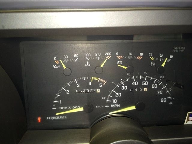 1993 Red Chevrolet C/K Pickup 1500 Standard Cab Pickup