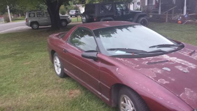 1993 Burgundy Chevrolet Camaro Coupe