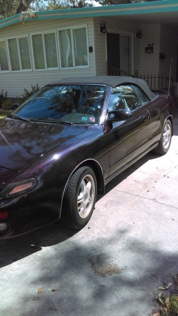 1993 Purple Toyota Celica Convertible