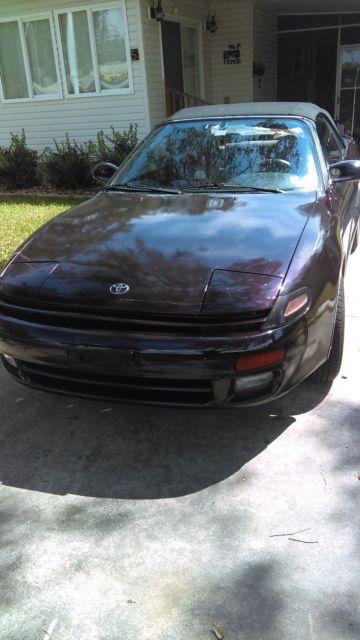 1993 Purple Toyota Celica Convertible