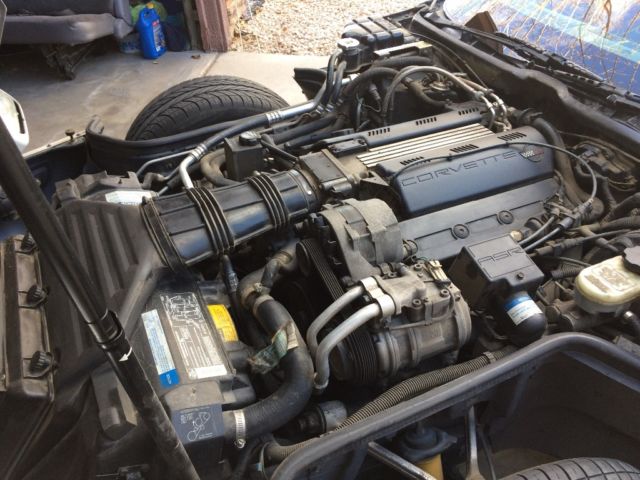 1993 White Chevrolet Corvette Coupe