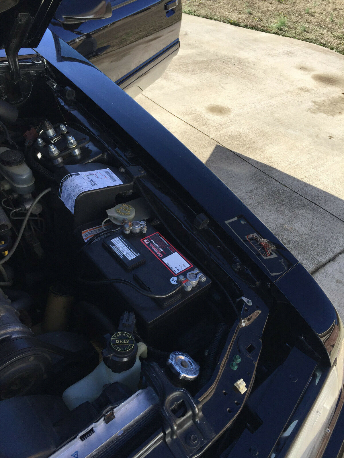 1991 Black Ford Mustang Hatchback