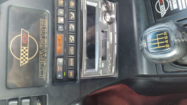 1993 Ruby Red Chevrolet Corvette Convertible