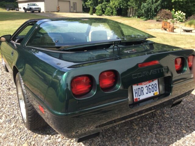 1993 Green Chevrolet Corvette
