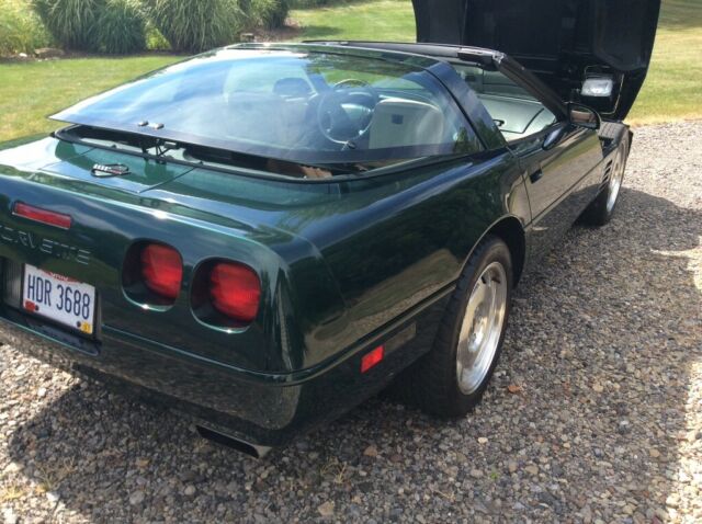 1993 Green Chevrolet Corvette