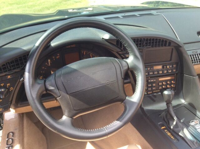 1993 Green Chevrolet Corvette