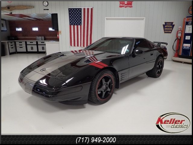 1993 Black Chevrolet Corvette 2 Dr Hatchback