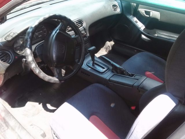 1993 Red Honda Del Sol Coupe