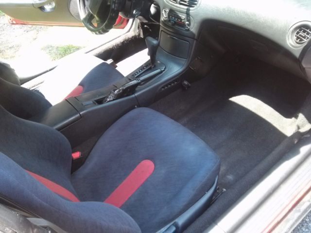 1993 Red Honda Del Sol Coupe