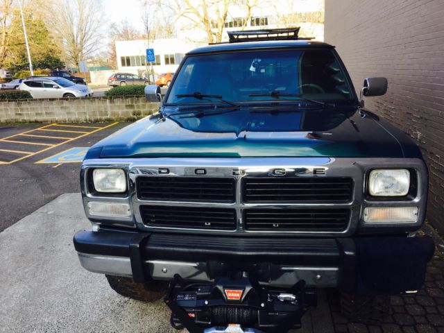 1993 Green Dodge Other Pickups Extended Cab Pickup